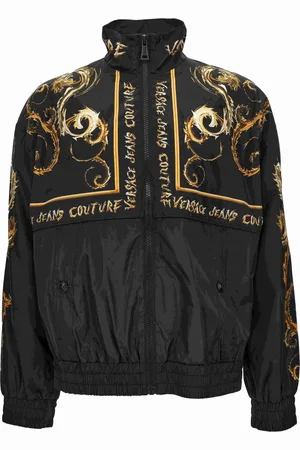 VERSACE Hombre, Chaquetas, Negro, Talla: 2XL