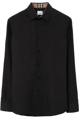 Burberry Hombre, Camisas, Negro, Talla: S