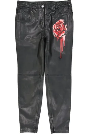 Moschino Mujer, Pantalones, Negro, Talla: M