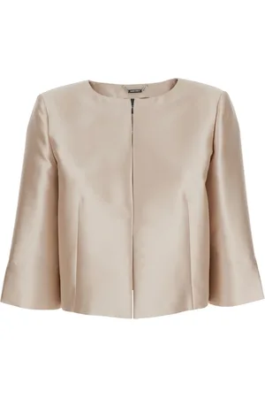 Alberta Ferretti Mujer, Chaquetas, Blanco, Talla: L