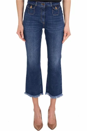 Elisabetta Franchi Mujer, Vaqueros, Azul, Talla: W31