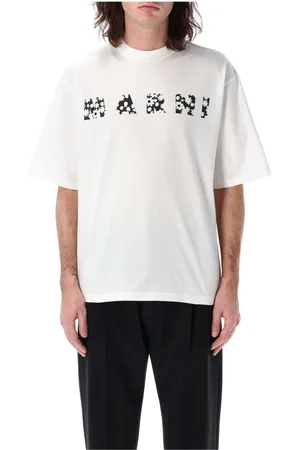 Marni Hombre, Camisetas, Blanco, Talla: L