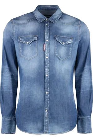 Dsquared2 Hombre, Camisas, Azul, Talla: M