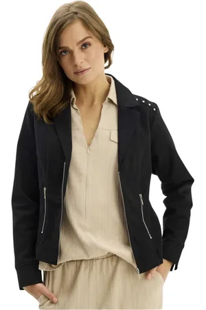 In Front Mujer, Chaquetas, Negro, Talla: M
