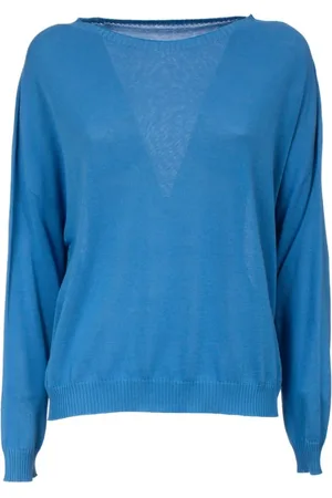 LE TRICOT PERUGIA Mujer, Jerseys, Azul, Talla: S