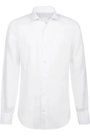 ELEVENTY Hombre, Camisas, Blanco, Talla: L
