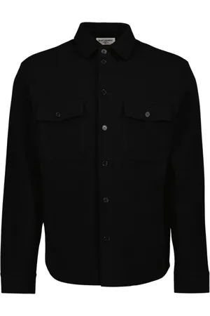 Saint Laurent Hombre, Camisas, Negro, Talla: S