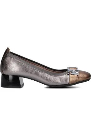 Hispanitas Mujer, Zapatos, Gris, Talla: 36 EU