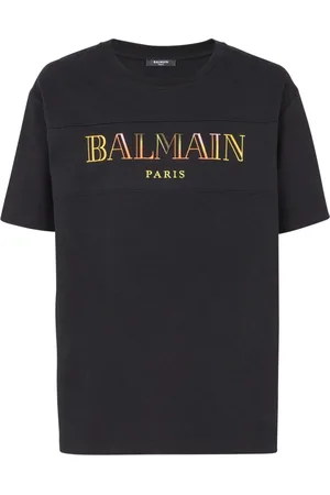 Balmain Hombre, Camisetas, Negro, Talla: S