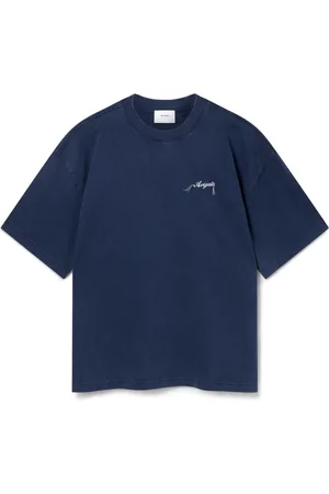Axel Arigato Hombre, Camisetas, Azul, Talla: L