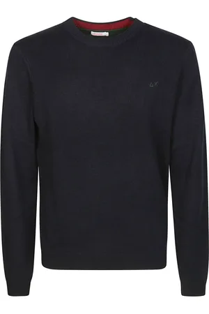 sun68 Hombre, Jerseys, Negro, Talla: M