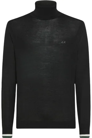 sun68 Hombre, Jerseys, Negro, Talla: M
