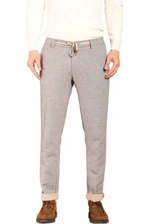 Masons Hombre, Pantalones, Gris, Talla: XL