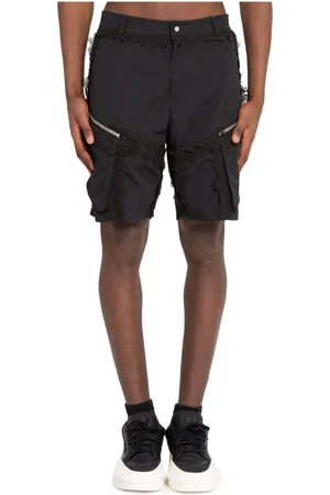 HELIOT EMIL Hombre, Pantalones cortos, Negro, Talla: L