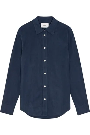 NN.07 Hombre, Camisas, Azul, Talla: M