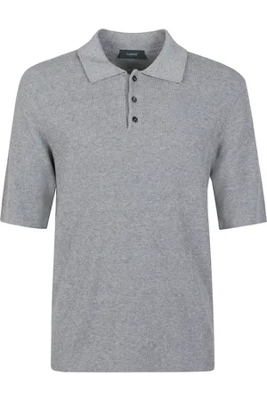 ZANONE Hombre, Camisetas, Gris, Talla: L