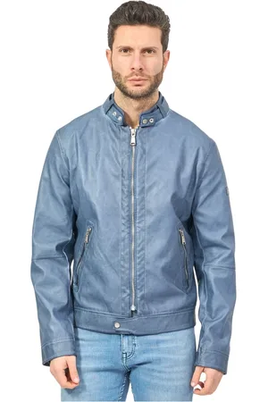YES ZEE BY ESSENZA Hombre, Chaquetas, Azul, Talla: M