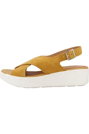 Geox Mujer, Zapatos, Amarillo, Talla: 40 EU