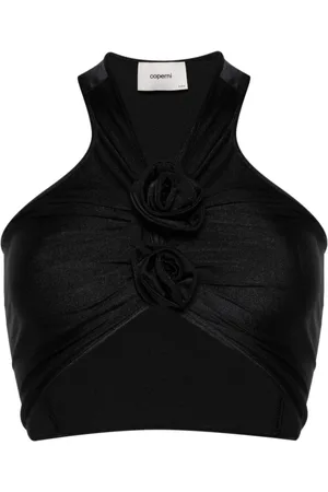 COPERNI Mujer, Camisetas, Negro, Talla: L