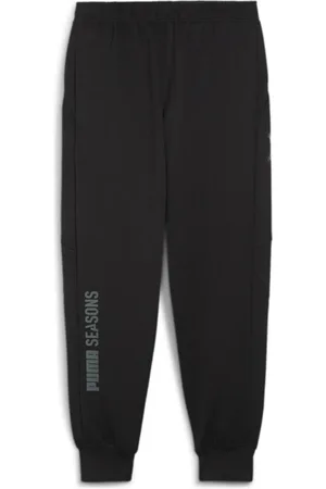 PUMA Hombre, Pantalones, Negro, Talla: S
