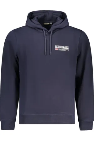 Napapijri Hombre, Sudaderas, Azul, Talla: L