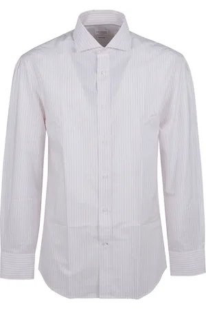Brunello Cucinelli Hombre, Camisas, Blanco, Talla: L
