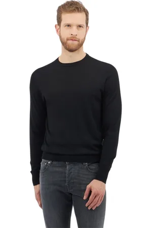 Brooks Brothers Hombre, Jerseys, Negro, Talla: L