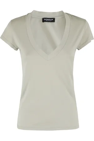 Dondup Mujer, Camisetas, Verde, Talla: M