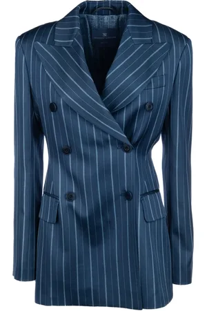 ERMANNO SCERVINO Mujer, Chaquetas, Azul, Talla: S