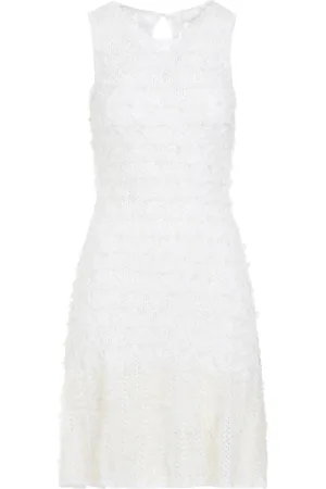 Chloé Mujer, Vestidos, Blanco, Talla: S