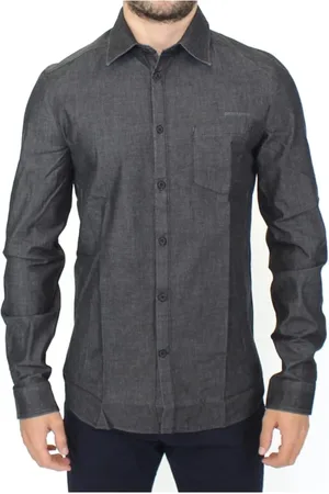 ERMANNO SCERVINO Hombre, Camisas, Gris, Talla: M