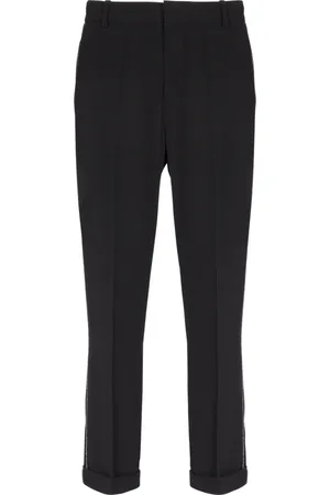 Balmain Hombre, Pantalones, Negro, Talla: L