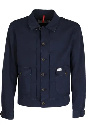 FAY Hombre, Chaquetas, Azul, Talla: M