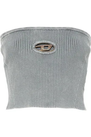 Diesel Mujer, Camisetas, Gris, Talla: L