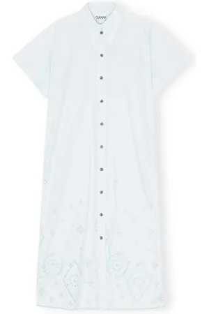 Ganni Mujer, Vestidos, Azul, Talla: M