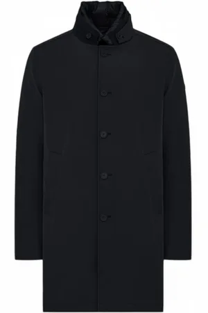 Duno Hombre, Abrigos, Negro, Talla: M