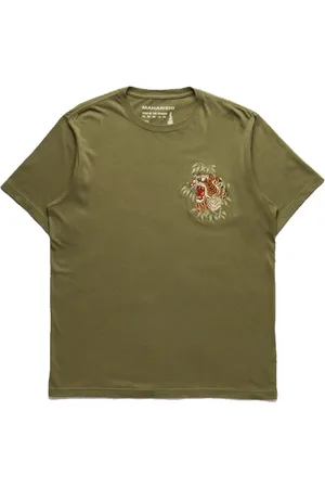 Maharishi Hombre, Camisetas, Verde, Talla: L