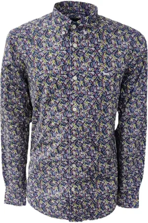 HARMONT&BLAINE Hombre, Camisas, Azul, Talla: XL