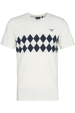 Barbour Hombre, Camisetas, Blanco, Talla: XL