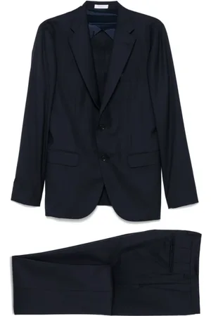 Boglioli Hombre, Trajes, Azul, Talla: 2XL