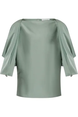 Lanvin Mujer, Blusas y Camisas, Verde, Talla: M