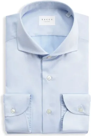 Xacus Hombre, Camisas, Azul, Talla: 2XL