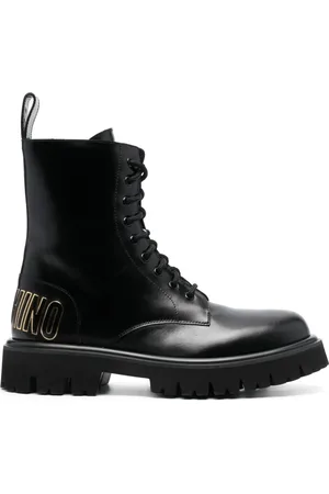 Moschino Hombre, Zapatos, Negro, Talla: 44 EU