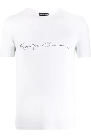 Giorgio Armani Hombre, Camisetas, Blanco, Talla: XL