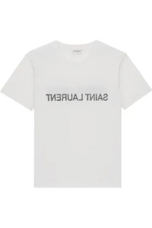 Saint Laurent Hombre, Camisetas, Blanco, Talla: XL