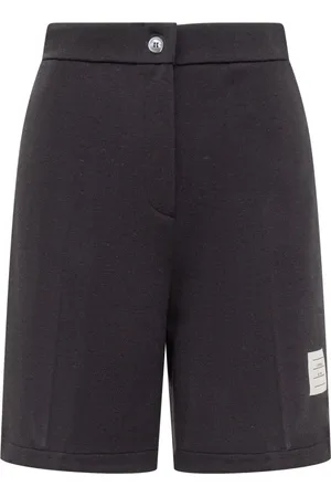 Thom Browne Mujer, Pantalones cortos, Azul, Talla: S