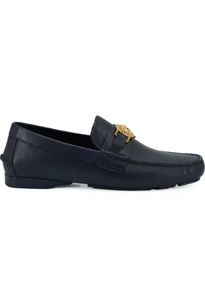 VERSACE Hombre, Zapatos, Azul, Talla: 41 EU