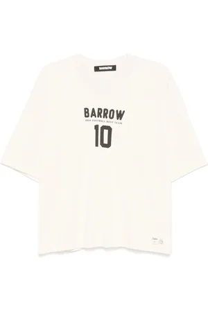 BARROW Hombre, Camisetas, Blanco, Talla: L