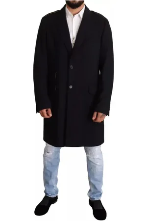 Dolce & Gabbana Hombre, Abrigos, Azul, Talla: S