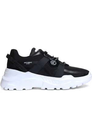 Roberto Cavalli Hombre, Zapatos, Negro, Talla: 44 EU
